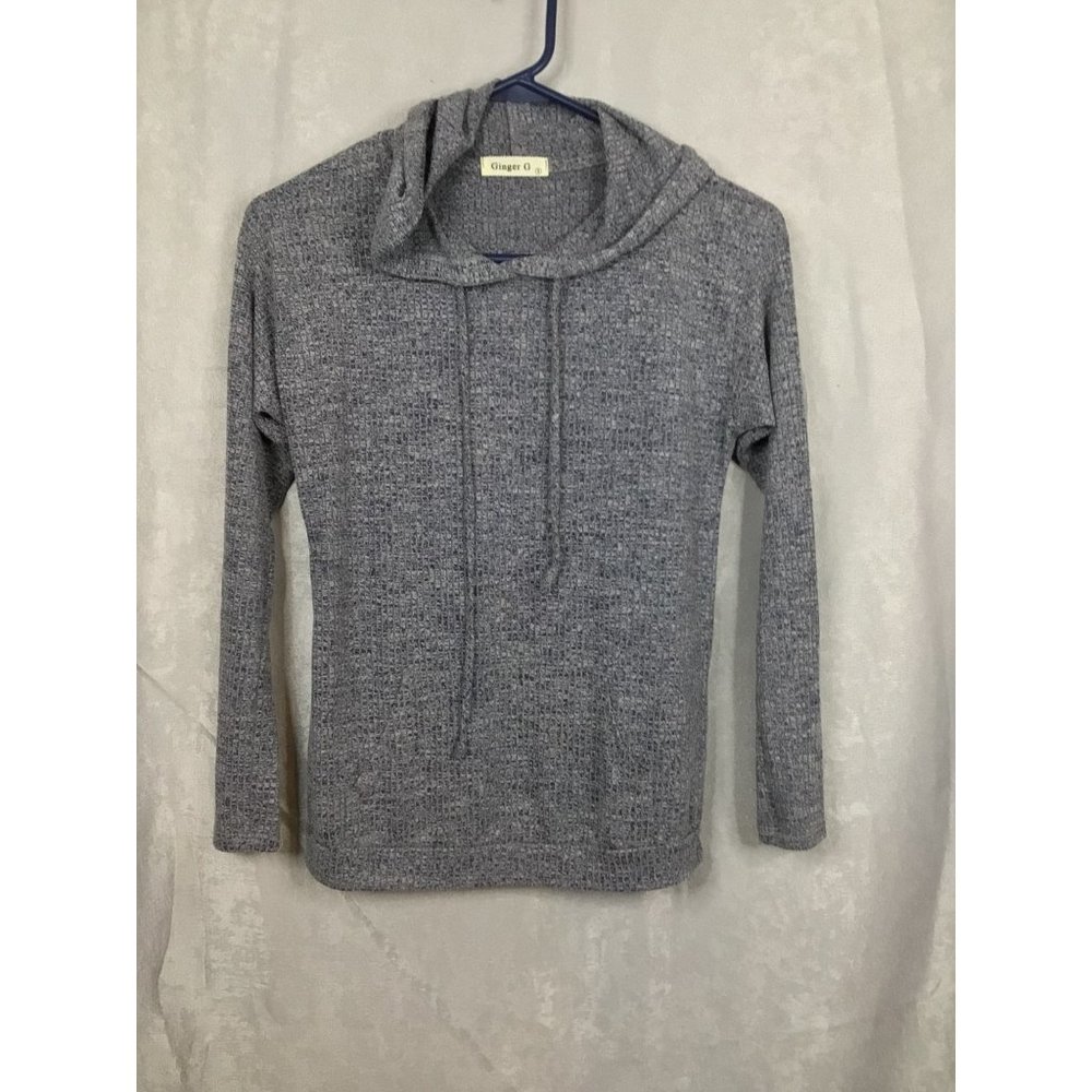 Ginger G Gray W/Multi-Colors Women's Hoodie, Small